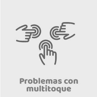 Problemas con multitoque